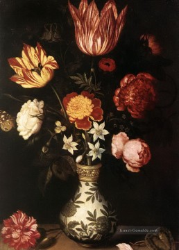 Klassik Blumen Werke - Bosschaert Ambrosius Blumen in China Vase